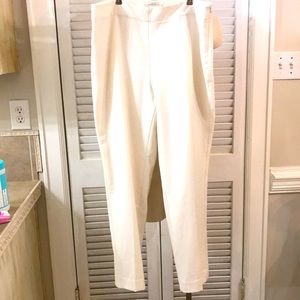 Talbots Heritage winter white pant
